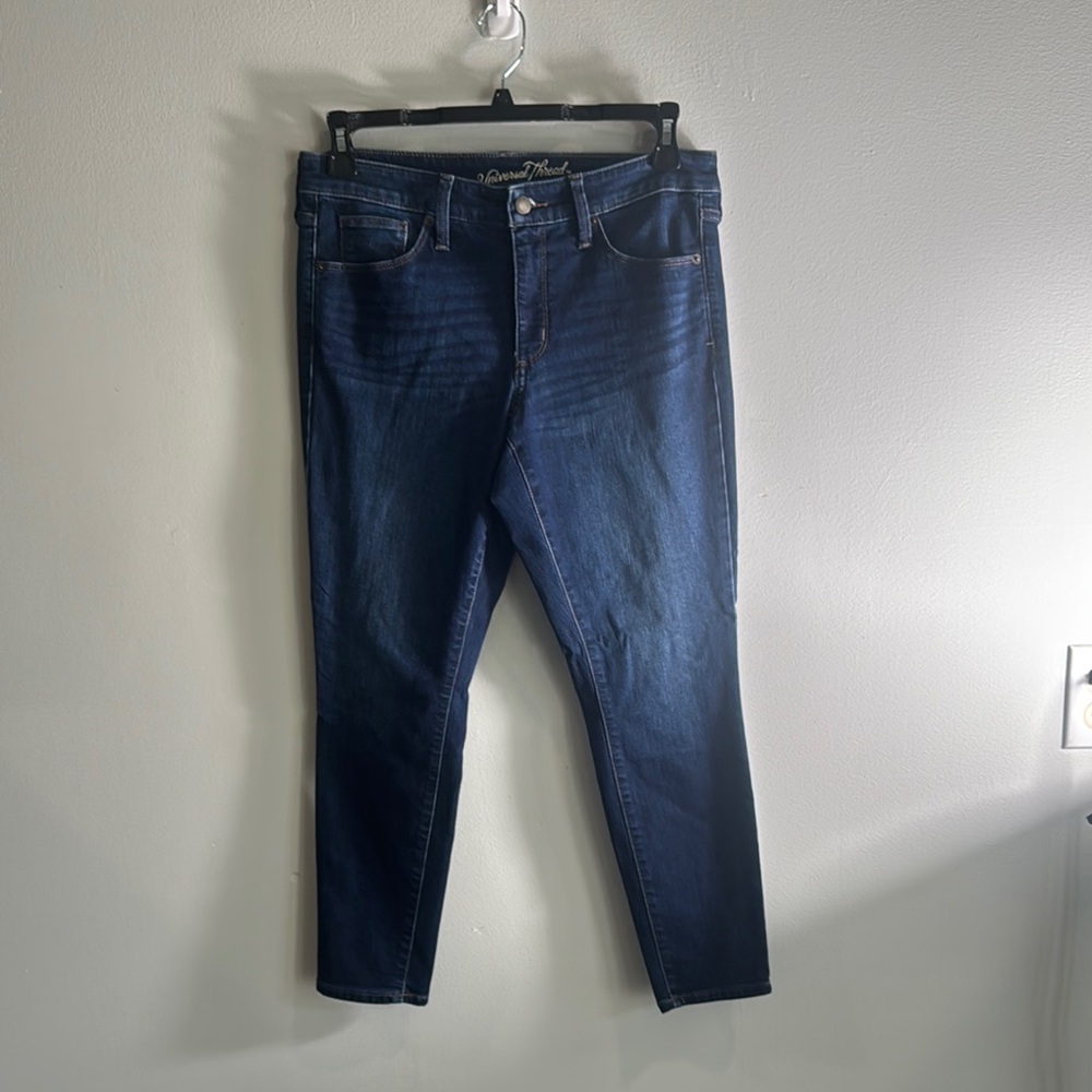 Dark Blue Denim‎ Jeans